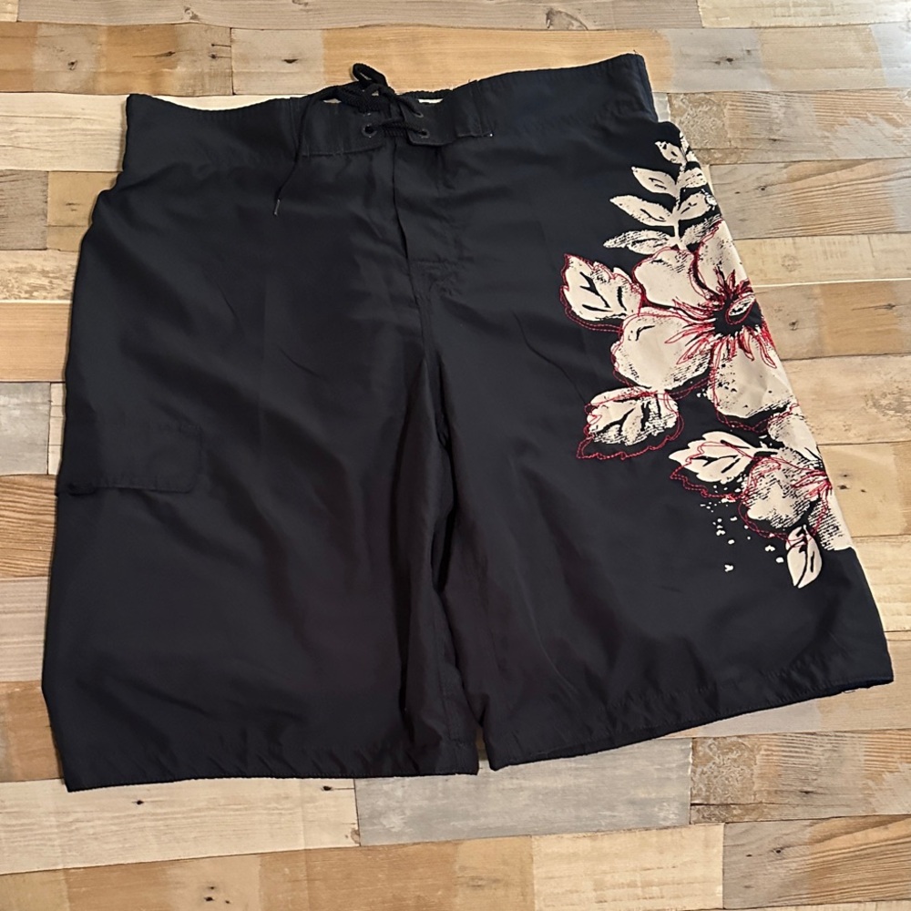 Navy Blue Board Shorts